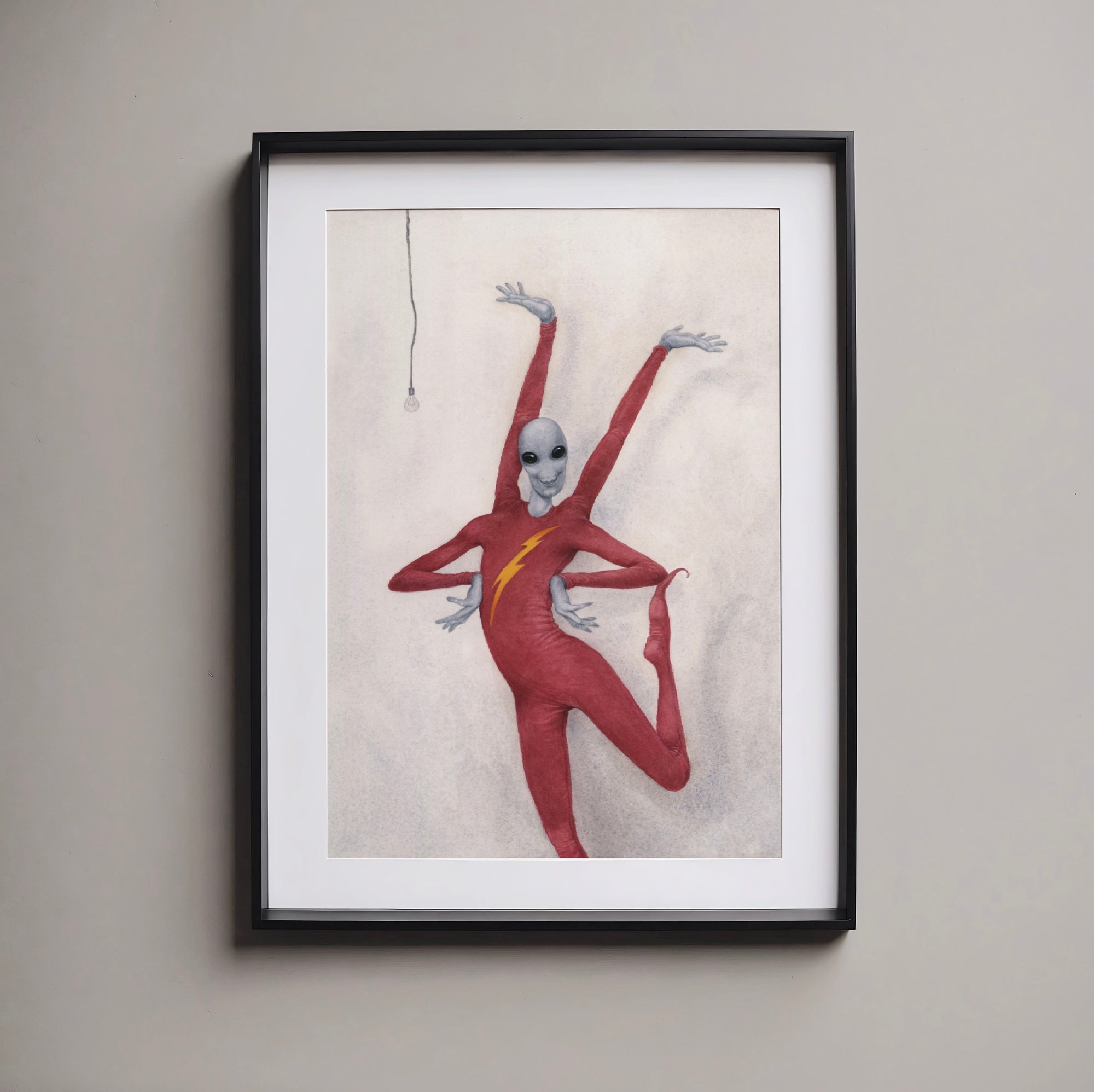 Pardy Durr - Unframed Watercolour Painting