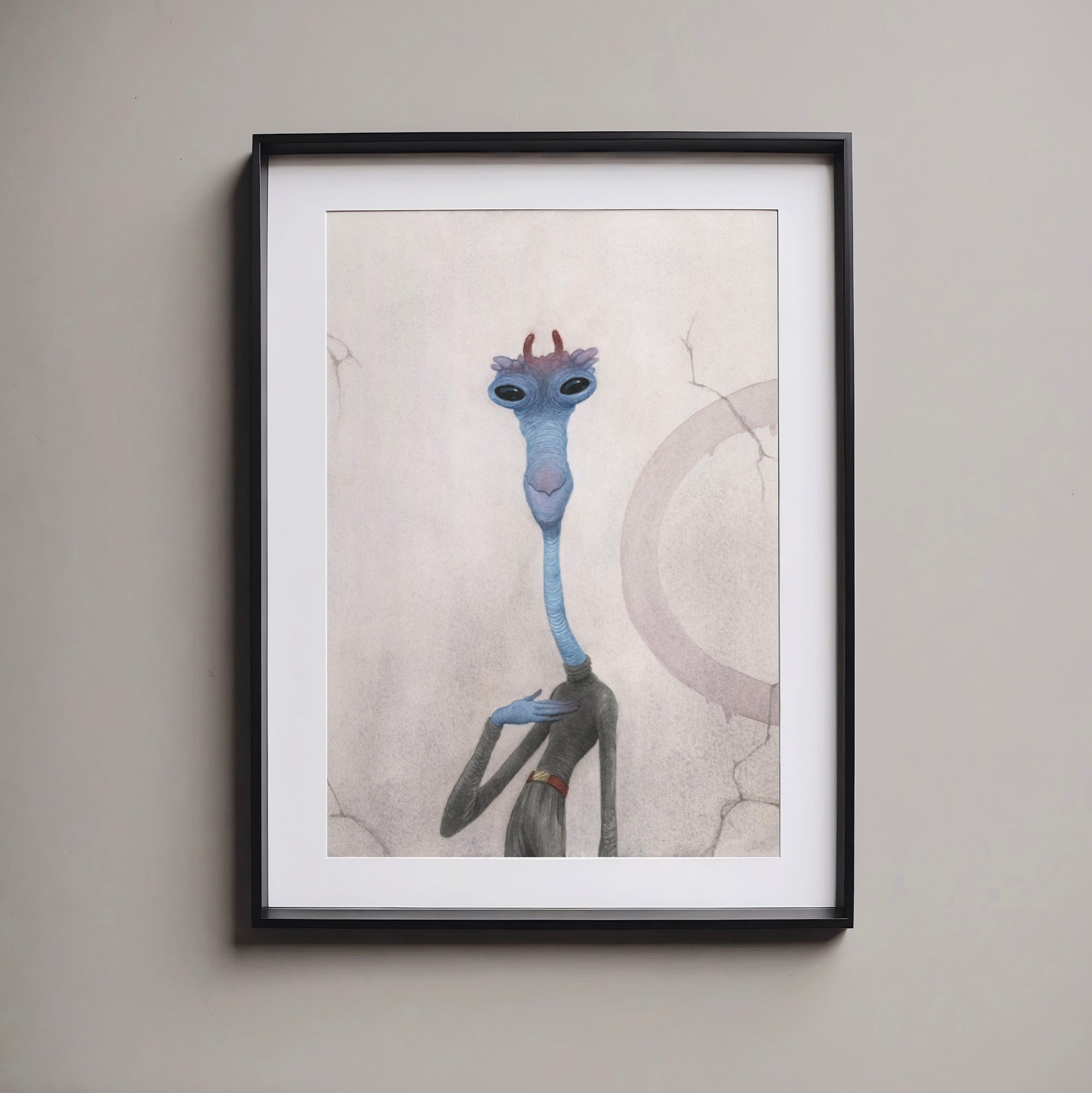 Manley Niftit - Unframed Watercolour Painting