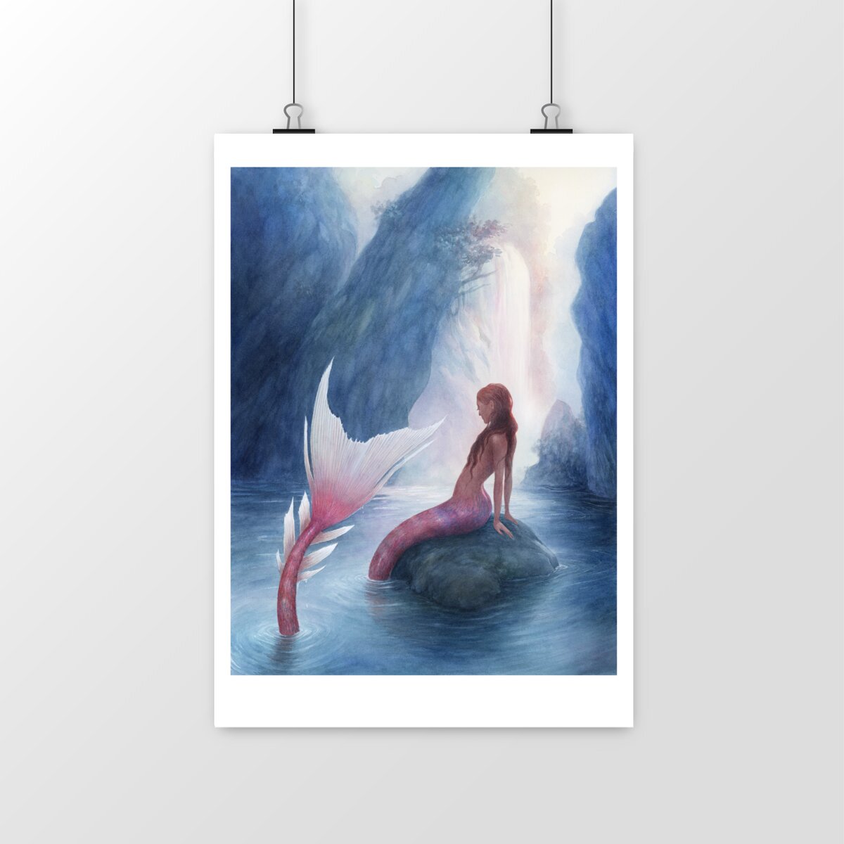 The Singing Pools - Art Print