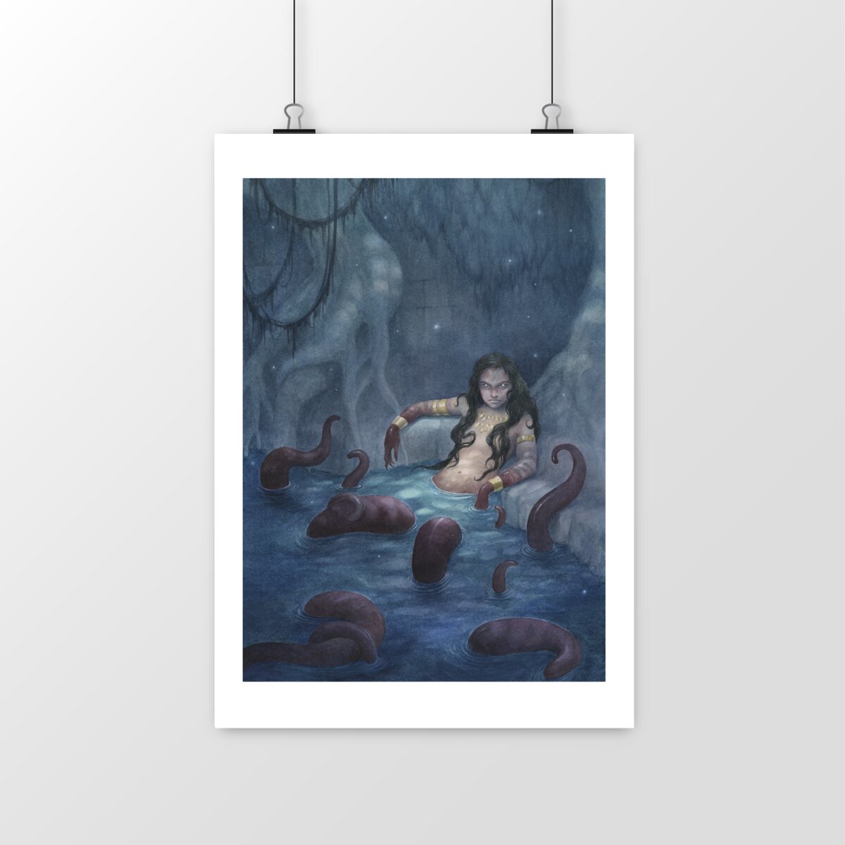 Temple Guardian - Art Print