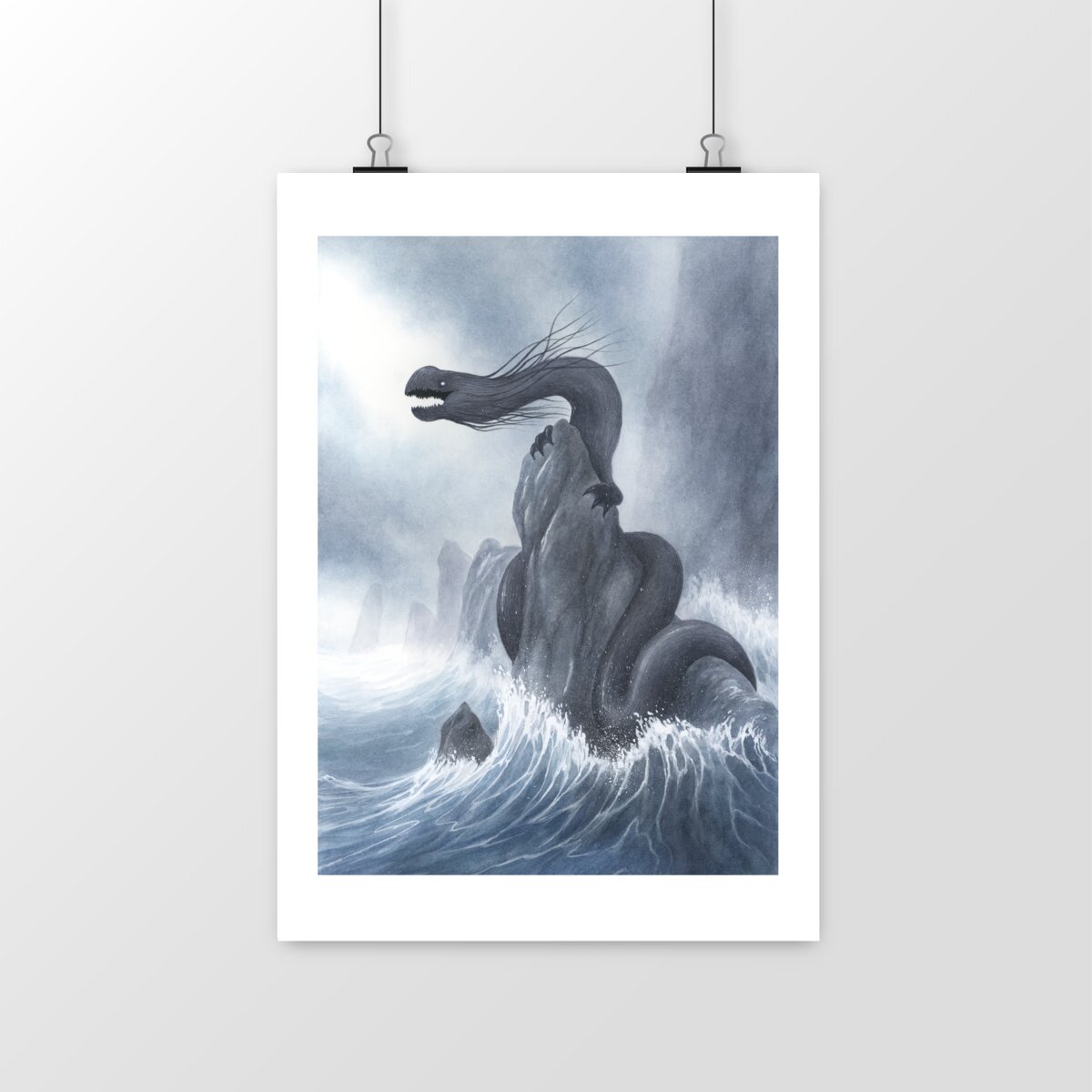 Serpent Of Narok - Art Print